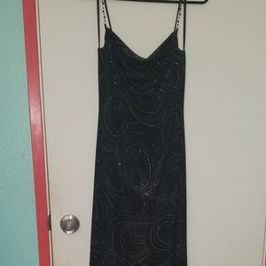 Long black dress